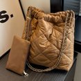thumbnail image 3 of Bolso de mano para mujer Fashionalbe Nylon Crossbody Bag Cadena acolchada para viajes de oficina, 3 of 9