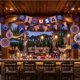 thumbnail image 1 of Independence Day Party Decor Paper Flower Ball Paper Fan Flower Set, 1 of 9