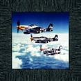 thumbnail image 4 of Historically Yours P-51 Mustang Fighters, Aviation Picture Frame, 10x10 8516, 4 of 6