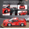 thumbnail image 5 of MACTANO Car Building Block Set Speed Champion R8 Race Car Building Bricks Kit for Adult Red 413PCS, 5 of 6