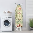 thumbnail image 3 of Renewold Floral Ironing Board Covers 15x54 Table Ironing Board Pad with Elastic Edges, Home Protection Hook and Loop Fastener Strap Heat Reflective Wide Ironing Table Cover, 3 of 6