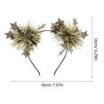 thumbnail image 2 of WEUVEB 4Ud Diademas Decorativas Doradas Con Para Bodas Fiestas Y Sesiones Fotográficas, 2 of 6