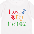 thumbnail image 4 of Inktastic I Love My Memaw Girls Long Sleeve Toddler T-Shirt, 4 of 5