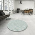 thumbnail image 3 of Ahgly Company Indoor Rectangle Patterned Water Blue Novelty Area Rugs, 6' x 9', 3 of 6