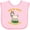 AD-Pink, variant on Inktastic Funny Goat Kid Joke Boys or Girls Baby Bib