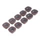 thumbnail image 4 of Insertos de torno CNC, 10 piezas de insertos de torneado Cuchillas de herramientas CNC Insertos de acabado de torno Materiales ecológicos, 4 of 8