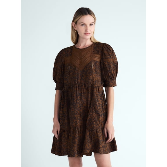 Scoop Women's Lace Mini Dress, Sixes XS-XXL