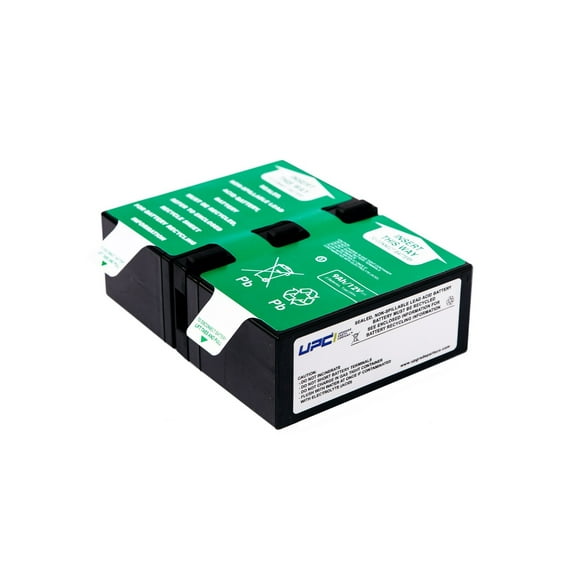 APCRBC124-UPC Replacement Battery for APCRBC124 for APC UPS®: BR1300G, BX1500G