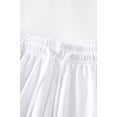 thumbnail image 4 of Men's Basketball Shorts, Athletic Mesh Quick Dry Shorts with Drawstring, Striped Trim Loose Fit Casual Sports Shorts S-3XL, 4 of 7