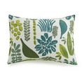 thumbnail image 3 of Jungalow Jardin Green Cotton 3-Piece King Duvet Set, 3 of 5
