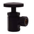 thumbnail image 4 of Westbrass 1/2" IPS" x 3/8" OD x 15" Corrugated Supply Kit with Round Handle Angle Stop, Oil Rubbed Bronze, 4 of 8