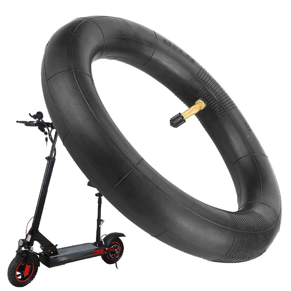 2 Chambres à Air 10x2.5 Pouces Pour Trottinette Électrique - Kit Avec Démonte-Pneus Et Valve Courbée
