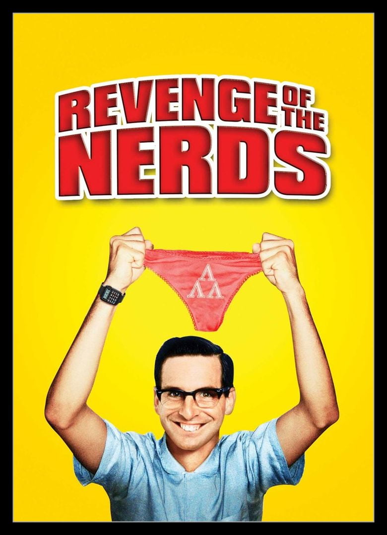 Revenge Of The Nerds 11 x 17 Card Movie Laminated & Framed