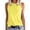 WenDA21 Yellow, variant on WEIWEN Women's Tank Tops Summer Cutaway Sleeveless Tops for Women Solid Color Workout Vest Top Loose Casual Crew Neck Tanks Fashion Clothing Khaki, XL