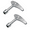 2pcs, variant on Triangular Key Set For Elevators Utility Keys For Doors Windows And More