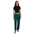 thumbnail image 5 of Wicked Part 1 Hats & Tiaras All-Over Print Women's Green Sleep Pajama Pants
-Small, 5 of 7
