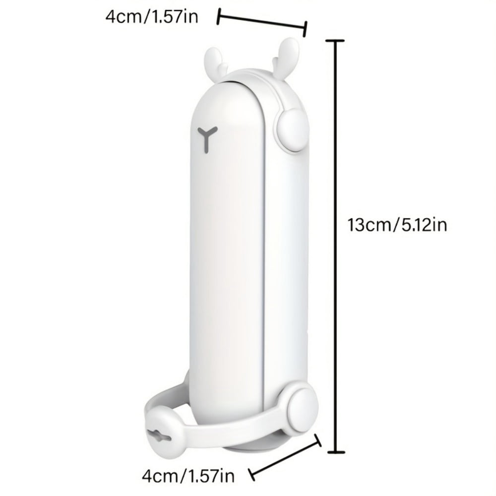 3 in 1 Mini Fan, Portable Folding Handheld Fan USB Charging, Flashlight, Random Color