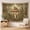 B, variant on XaaKee Tapestry Wall Hanging, Enchanted Woodland King Cottagecore Frog, High-Quality Polyester Wall Tapestry, 60x40Inch