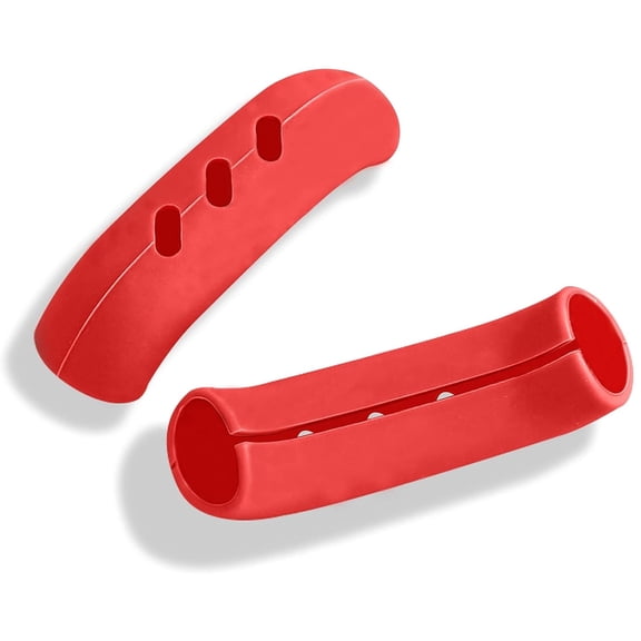 2Pcs Silicone Handle Holder Grip, Cast Iron Skillet Handle Covers Heat Resistant, Non Slip Pot Grip Handle Sleeve - style:style2