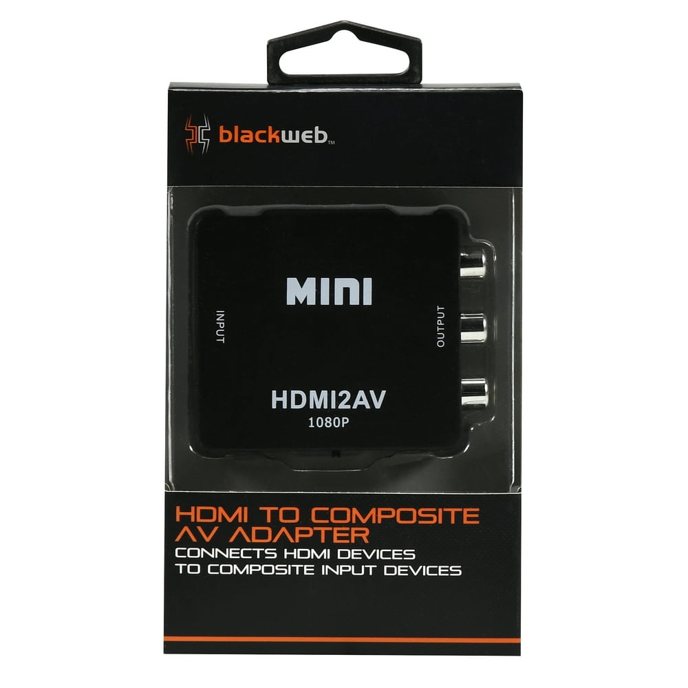 Blackweb HDMI To Composite AV Adapter