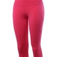 thumbnail image 4 of A2Y Women's High Waist Super Soft Cotton Full Length Leggings Fuchsia S, 4 of 6