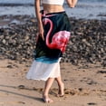 thumbnail image 6 of Flamingo Chic Chiffon Beach Skirt with Polyester Straps - for the Beach, 6 of 6