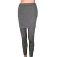 thumbnail image 5 of Pxiakgy Skirted Legging for Women,Yoga Legging with Skirts &Women Tennis Leggings Clothes,High Waisted Tummy Control Workout Yoga Running Gym Tennis Ankle Length Leggings Athletic Pleated Skort, 5 of 6