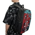 thumbnail image 5 of Gorillaz Backpack Rucksack Book Bag Schoolbag Shoulder Bag Casual Hiking Daypack, 5 of 8