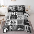 thumbnail image 1 of YST Rv Bedding Sets 7 Piece Plaid Camper Bed In A Bag Queen Rustic Farmhouse Camping Bunk Comforter Set Camper Accessories For Travel Trailers,Woodland Travel Bed Set For Kids Boys Men, 1 of 5