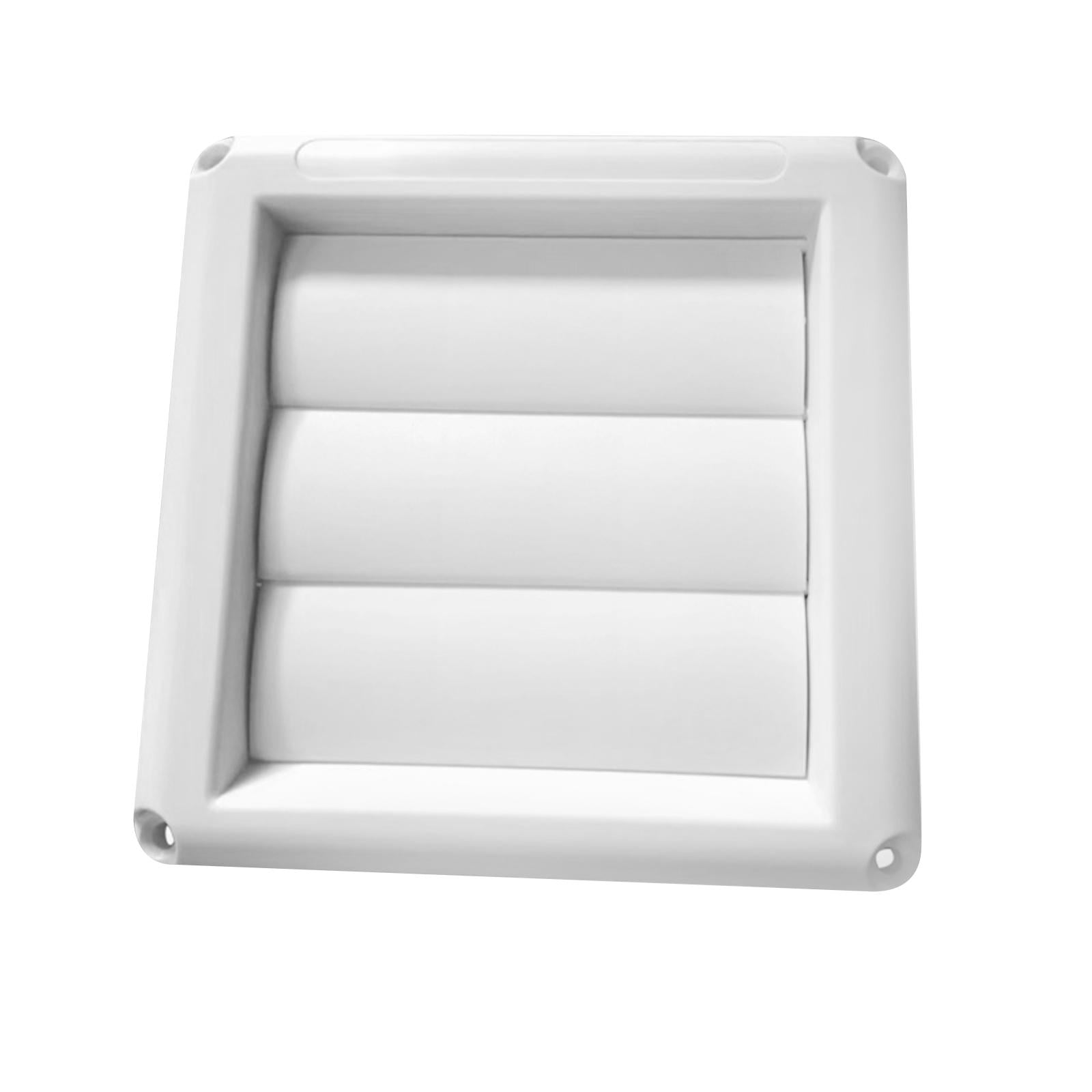 Baoblaze Dryer Vent Cover Easy Installation Grille Louvers Cover for Wall Office Home 8inch