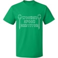 thumbnail image 1 of Unisex T-Shirt, Wooden Spoon Survivor, Slim Fit, Short Sleeve Sweater - Irish Green X-Large, 1 of 2