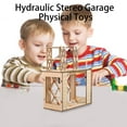 thumbnail image 4 of 1 Set Teaching Demonstration Toys Manual Assembly Logical Thinking Promote Learning Hydraulic Stereo Garage Kid Physical Toys Children Toys, 4 of 8