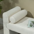 thumbnail image 6 of Luccalily Modern Ottoman Bench, Bed stool made of loop gauze, End Bed Bench, Footrest for Bedroom, Living Room, End of Bed, 6 of 12