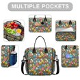 thumbnail image 2 of Pioneer Flower Floral Print Pattern Womens Lunch Box for Work,Insulated Large Lunch Bag,Leakproof Adult Lunch Bag for Work,Beach,Travel,Picnic,Camping, 2 of 6