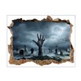 thumbnail image 1 of Bewildely Pegatinas de pared rotas de Halloween de Zombie de terror, decoración tridimensional para el hogar, calcomanías de monstruo de PVC, papel Kits de decoración para fiestas KM313 Bewildely HA068226-02, 1 of 6
