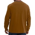 thumbnail image 4 of Maean Men Cotton Shirts Long Sleeve Classic Buttons Neck Pullover Tops Lightweight Fashion Casual T Shirts, 4 of 6