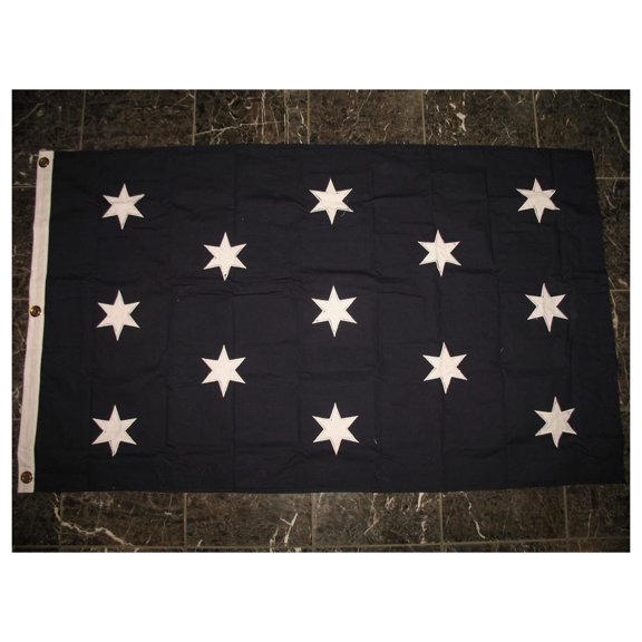 3'x5' Washington Headquarters Cotton Flag 100% Embroidered Sewn