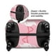 thumbnail image 2 of Balery Pink Flamingo Funda de equipaje, fundas para maletas, elástica, lavable, protector de maletas, compatible con maletas de 18 a 32 pulgadas-X-Large, 2 of 7