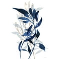 thumbnail image 2 of Bluebird Barn 13x18 White Modern Wood Framed Museum Art Print Titled - Botanical Blues II, 2 of 4