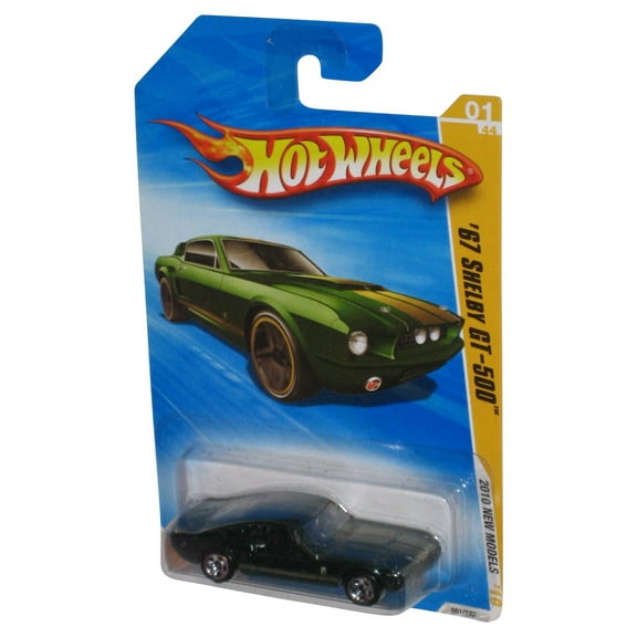 Hot Wheels 2010 New Models Green '67 Shelby GT-500 Car 001/240