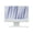 Silver, variant on Apple iMac 24" All-In-One Computer, Apple M4, 16GB RAM, 256GB SSD, MacOS Sequoia, MWUU3LL/A