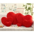 thumbnail image 3 of Valentine's Day Plush Throw Pillow Heart-Shaped Pillow Back Cushion Doll Stuffed Toys Kids Girlfriend Wife Gift Home Decor, 3 of 7