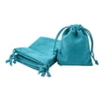 thumbnail image 2 of 10 bolsas de terciopelo con cordón, bolsas de regalo, bolsas rectangulares para joyería, bolsa de dulces para pendientes, pulsera, recuerdos de Yinane Bolsas con cordón, 2 of 8