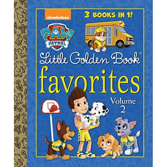Pre-Owned Paw Patrol Little Golden Book Favorites, Volume 2 (Paw Patrol) Paperback