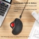 thumbnail image 5 of Ratón Trackball inalámbrico Nulea M501 recargable ergonómico, 5 of 7