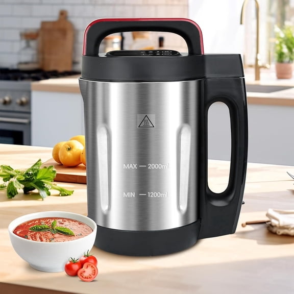 2 L 6 in 1 Soup Maker Red