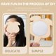 thumbnail image 3 of 12Pcs Handcrafted Kids Mirrors Delicate Hand Mirrors Unfinished Mini Mirrors Craft Accessory, 3 of 3