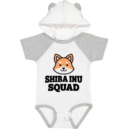 

Inktastic Dog Shiba Inu Squad Gift Baby Boy or Baby Girl Bodysuit