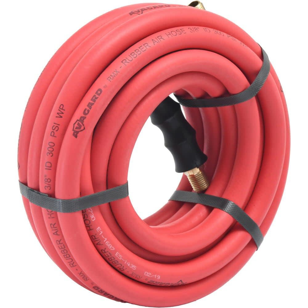 Blubird Avagard 3/8 Inch X 35 Ft. Rubber Air Hose Assembly