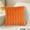 Orange, variant on SDJMa Fall Throw Pillow Cover 20x20 Inch, Soft Plush Faux Rabbit Fur Boho Cushion Cover for Bed Sofa Couch Farmhouse Home Bedroom Living Room Decor